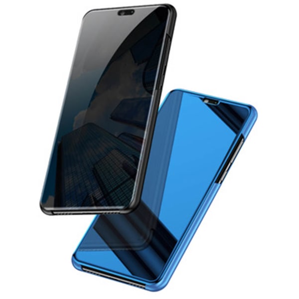 Samsung Galaxy A70 - Stilig smart deksel (Leman) Roséguld