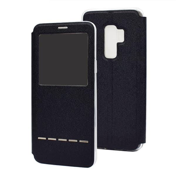 Samsung Galaxy S9 - Fodral med Smartfunktion Vit