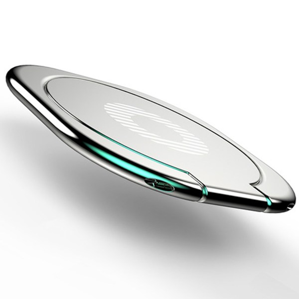 Smart Ringholder for Mobiltelefon Silver