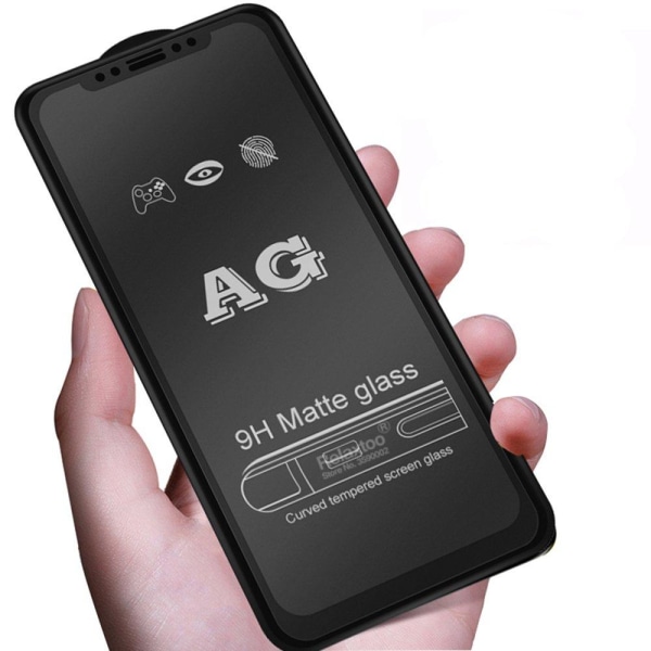 iPhone XR 2.5D Anti-Fingerprints Näytönsuoja 0,3mm Transparent/Genomskinlig