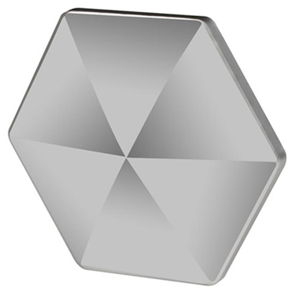 Effektfull Antistress Fidget Toy Flipo Skrivbordsleksak Silver Hexagon