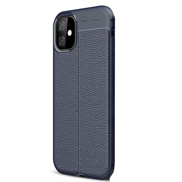 iPhone 11 - Støtdempende stilig silikondeksel Mörkblå