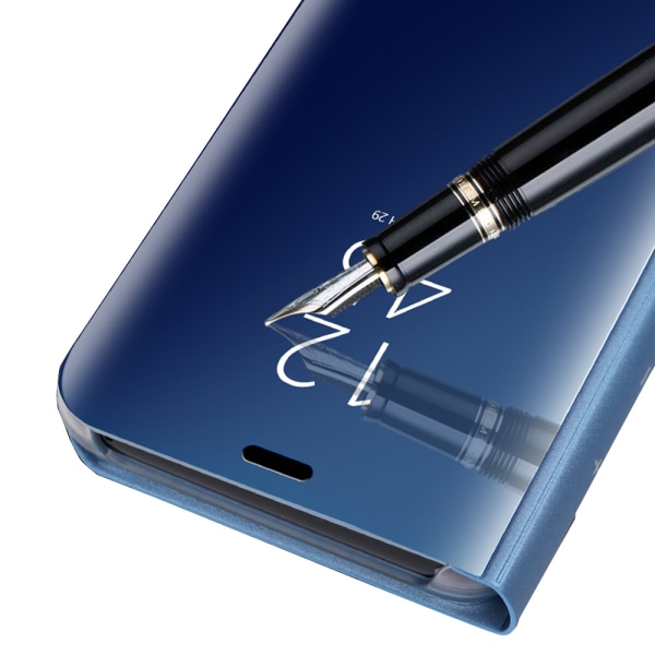 Samsung Galaxy S10 - Effektivt praktisk deksel fra Leman Himmelsblå