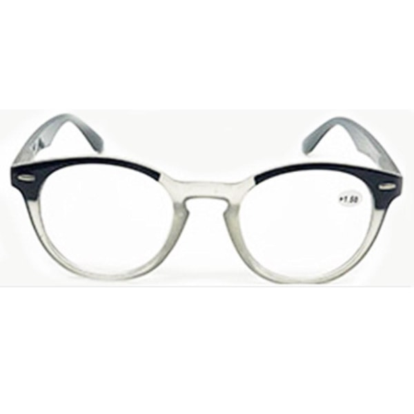 Praktiske behagelige læsebriller UNISEX Grå 1.0