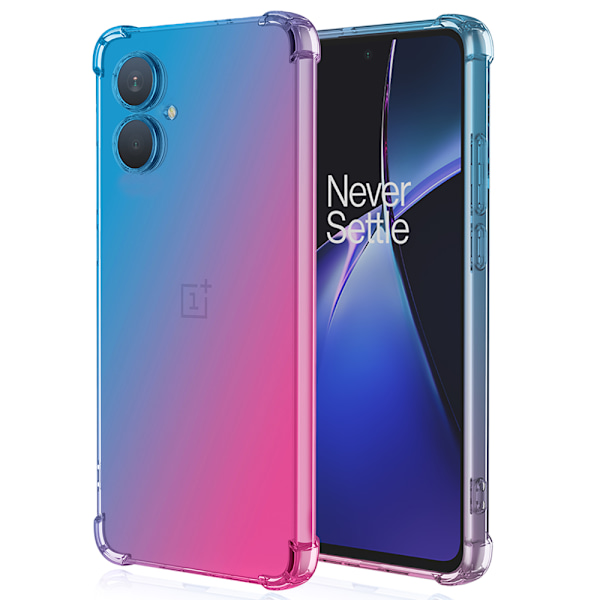 Oneplus Nord CE3 lite 5G - Skyddsskal i silikon Blå/Rosa