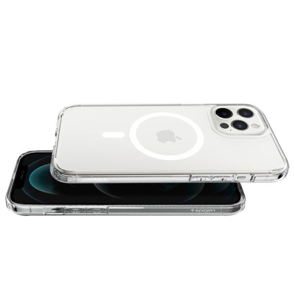iPhone 14 Pro - Kraftfuldt beskyttende magnetisk cover Genomskinlig