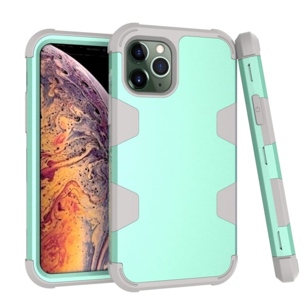 iPhone 11 Pro - Beskyttende Rugged Case (Rugged Robot) Roséguld