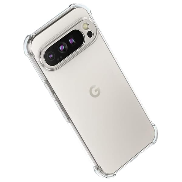 Google Pixel 8 Pro - Flexibelt Skyddsskal i Silikon Rosa/Grön