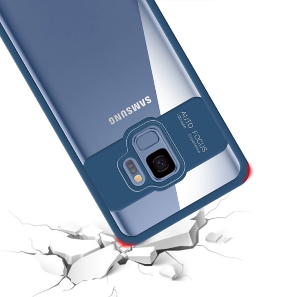 Samsung Galaxy S9+ - Praktisk & Robust Cover - AUTO FOCUS Röd