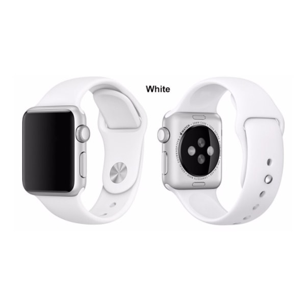 Apple Watch 45mm -  NORTH EDGE Stilrena Silikonarmband Grön L