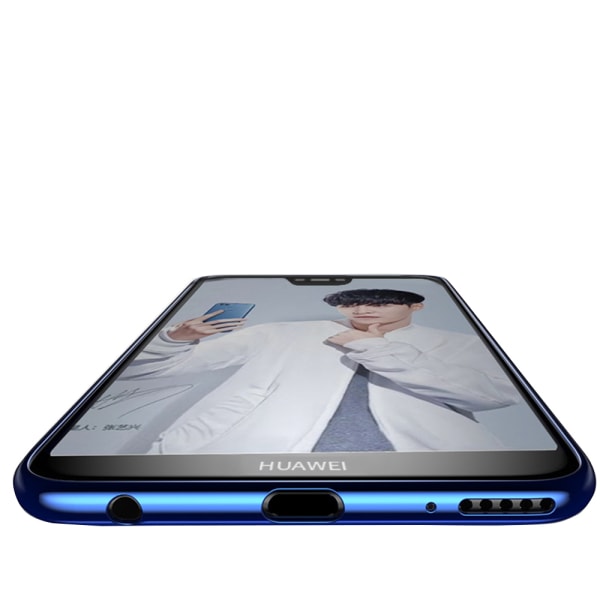 Huawei P20 Lite - Beskyttende silikonecover Svart Svart