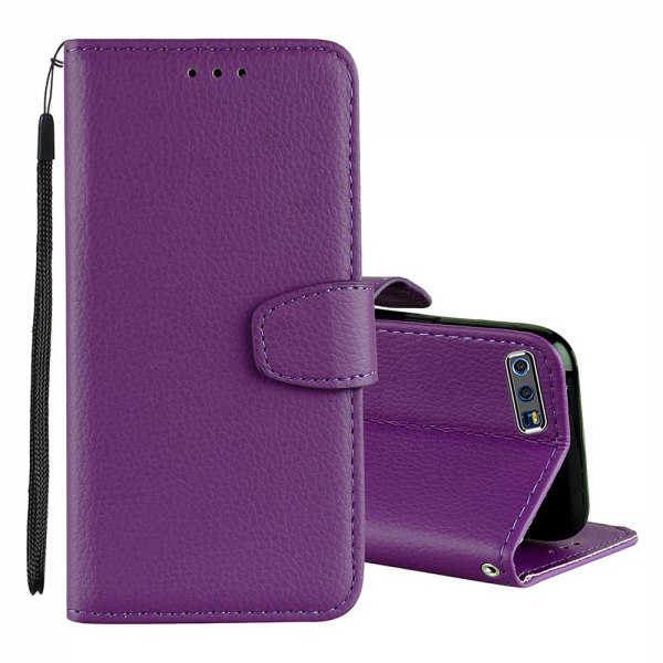 Beskyttende lommebokdeksel - Huawei Honor 10 Blå