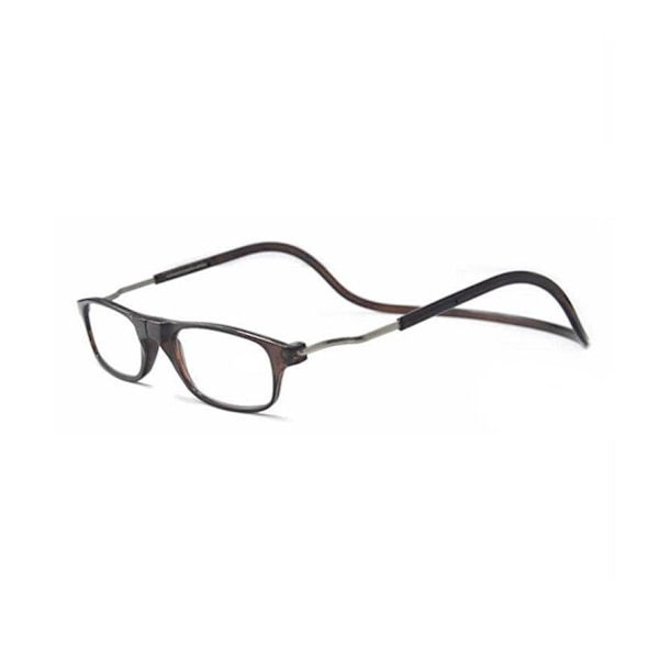 Älykkäät lukulasit (säädettävät) Brun +2.5