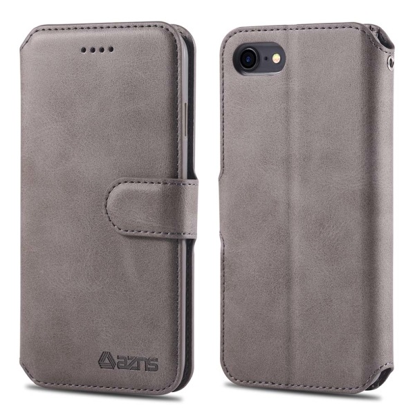 iPhone 6/6S - Robust Plånboksfodral Svart