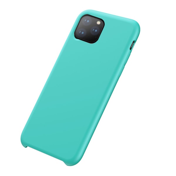 Kraftfuldt beskyttende slankt silikonetui - iPhone 11 Pro Mörkblå