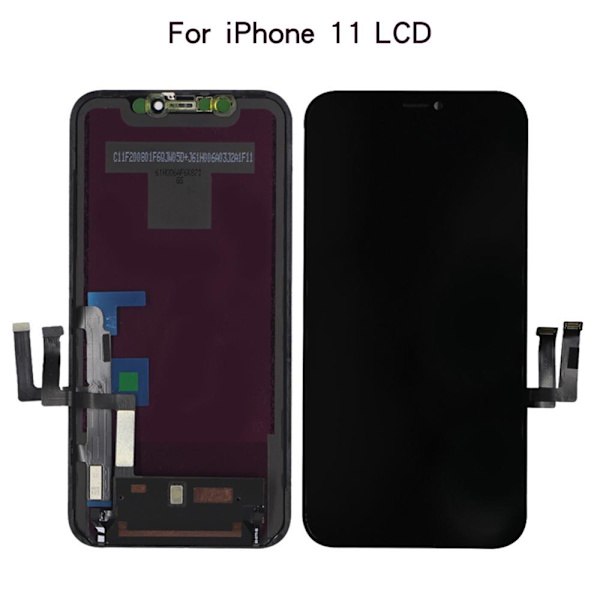 LCD & Pekskärm Digitizer AAA+++ iPhone 11 Svart