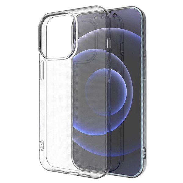 iPhone 14 - Stilrent Tunt Skyddande Silikonskal LEMAN Mörkblå