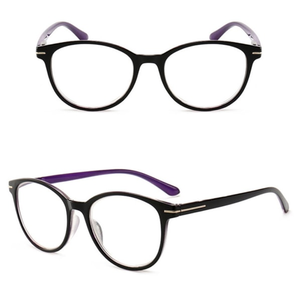 Stilrena Läsglasögon i Vintagedesign Blå 1.0