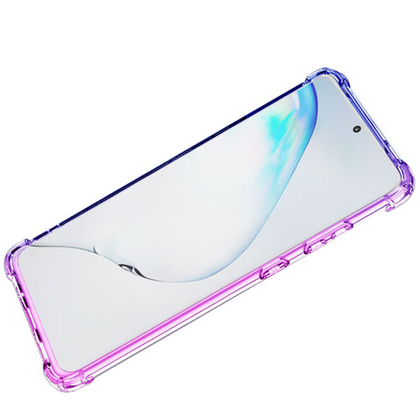 Samsung Galaxy S20 FE - Stötdämpande Silikonskal i Coola färger Transparent