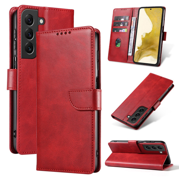 Samsung Galaxy S23 Plus - Elegant pung etui Röd