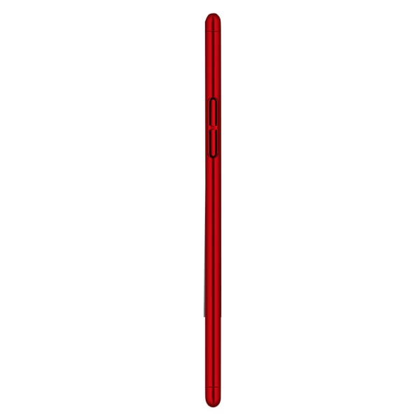 Samsung Galaxy A20E - Praktisk dobbelt beskyttelsescover Röd