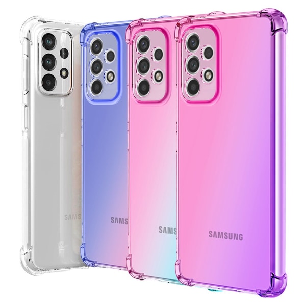 Samsung Galaxy A23 5G - Stilig tynt silikondeksel Pink