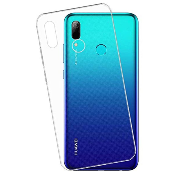 Smart Silicone Cover - Huawei Y6 2019 Transparent/Genomskinlig