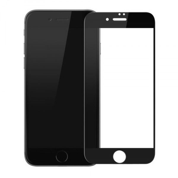 iPhone 8 - HuTechs Carbon-Sk�rmskydd 3D/HD Svart