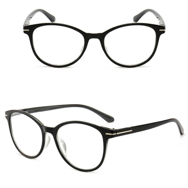 Stilrena Vintagedesignade Läsglasögon Brun 1.5