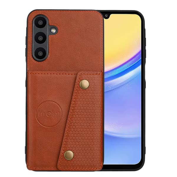 Samsung Galaxy A26 5G  Flexibelt skydd med kortfack Svart