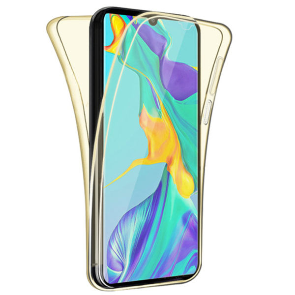 Stilfuldt dobbeltsidet cover - Huawei Y5 2019 Guld