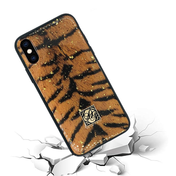 iPhone X/XS - Tyylikäs suojakuori Tiger