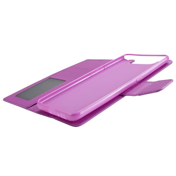 Samsung Galaxy A80 - Effektfullt Plånboksfodral Lila Lila