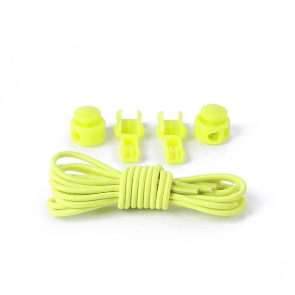 Snørebånd (Elastisk) 100cm - Holdbar Röd