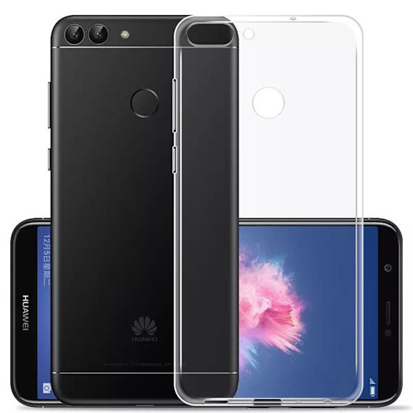 Smart Silikonskal - Huawei P Smart 2018 Transparent/Genomskinlig