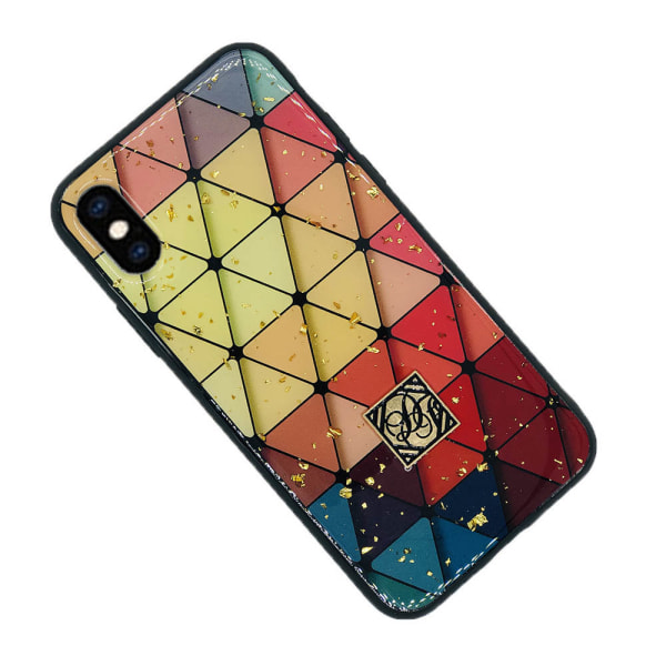iPhone XS Max - Praktiskt Stöttåligt Skal Zebra