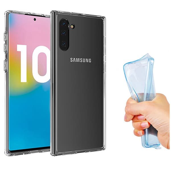 Samsung Galaxy Note10 - Stilrent Skyddande Dubbelskal NORTH Guld Guld