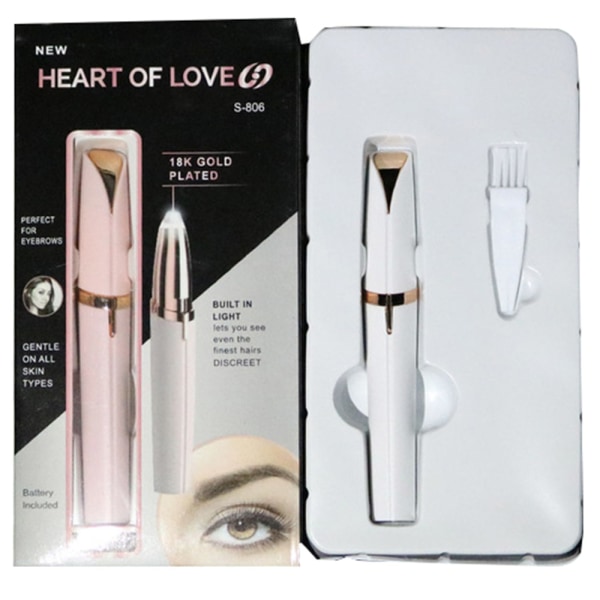 Bæredygtig og skånsom epilator Roséguld