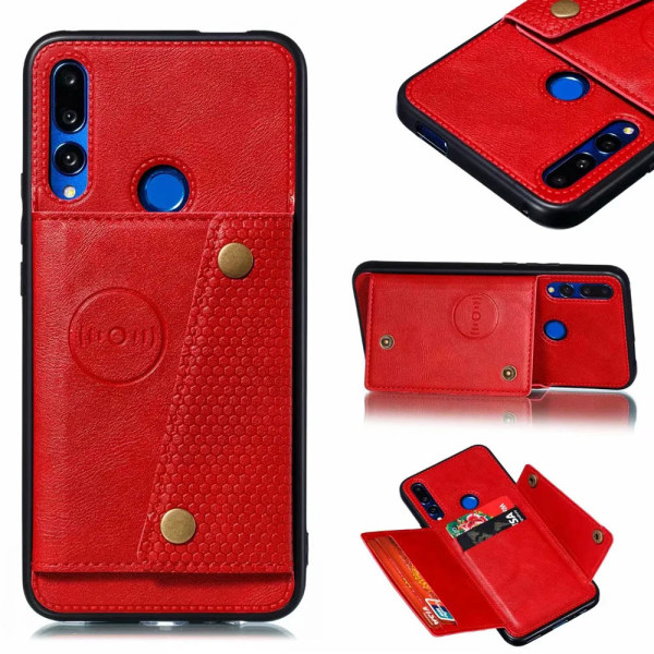 Huawei P Smart Z - Tehokas kotelo korttitelineellä Röd