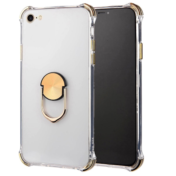iPhone 6/6S - Effektfullt Elegant Skal med Ringhållare Blå