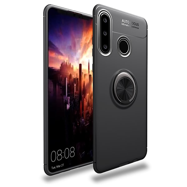 Skal med Ringhållare - Huawei P30 Lite Blå