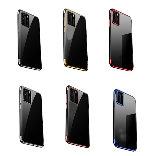 Skyddande Silikonskal - Huawei P40 Blå