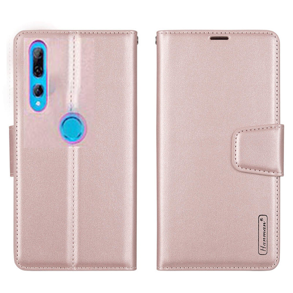 Huawei P Smart Z - Stilrent Plånboksfodral HANMAN Roséguld