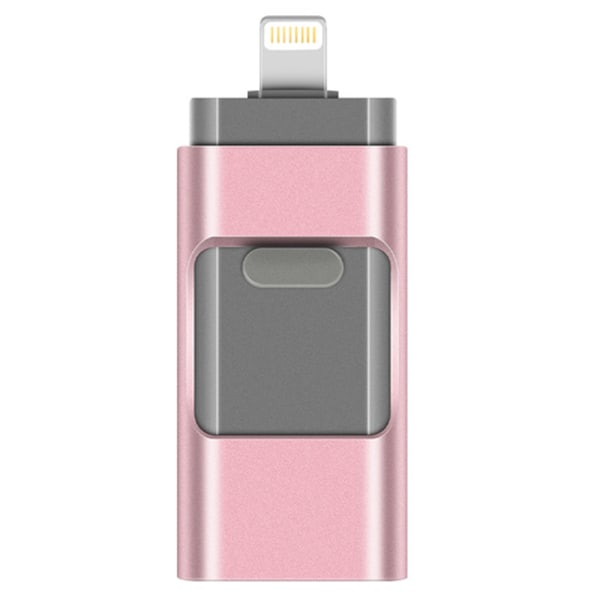 Micro-USB/Lightning Minne - (64GB) Silver