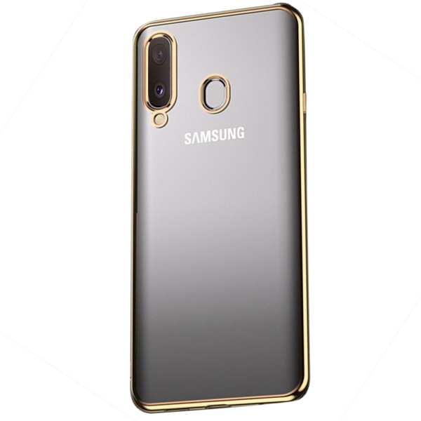 Samsung Galaxy A20E - Stilsäkert Floveme Silikonskal Guld Guld