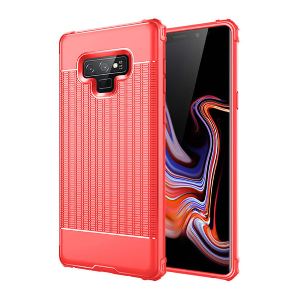 Samsung Galaxy Note 9 - Tyylikäs kansi (LEMAN) Röd