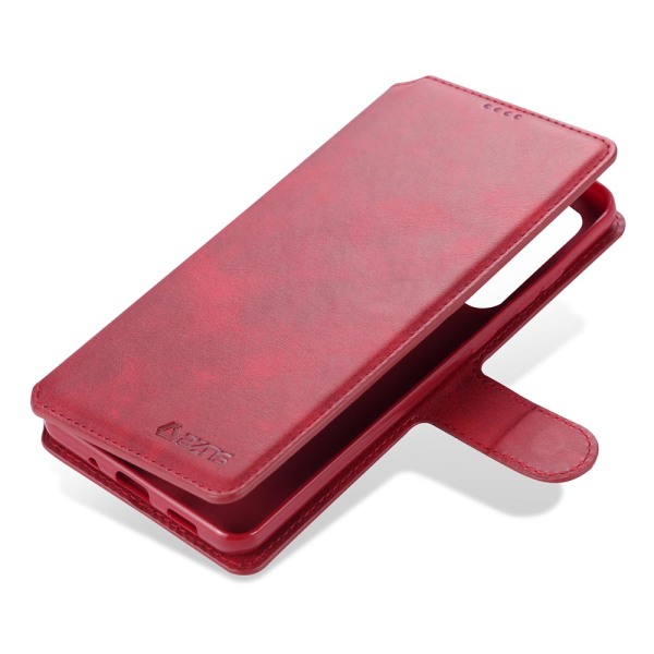 Samsung Galaxy A71 - Stilig lommebokdeksel AZNS Röd