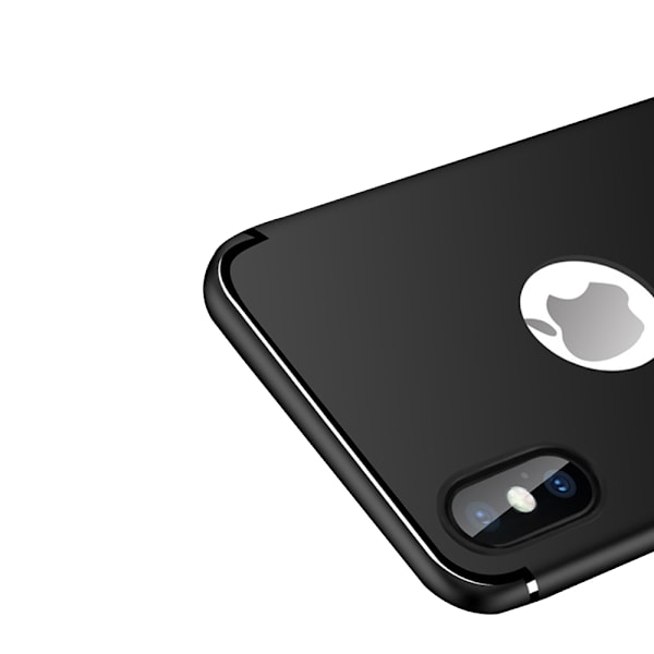 iPhone X/XS - Mattbehandlat Skal i Silikon Frostad