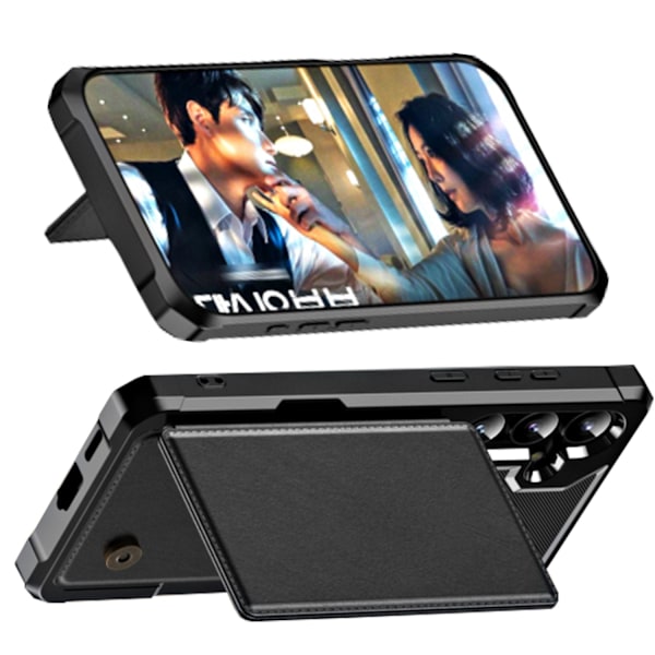 Samsung Galaxy S24 Plånboksfodral - Rymmer 4 Kort & Skyddar Perfekt