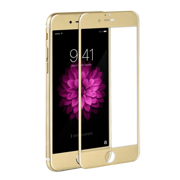 iPhone 7 Plus (2-PACK) ProGuards Carbon-Skärmskydd 3D Guld